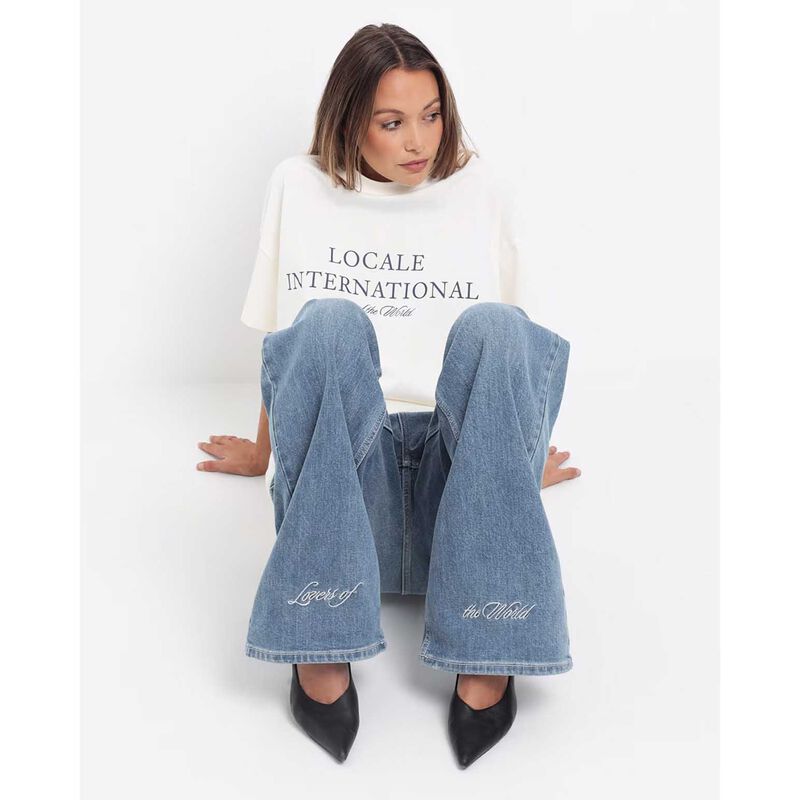 JAG x Rosalie Burns Locale Oversized Tee image number 3